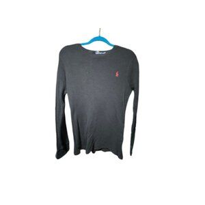 Polo Ralph Lauren Men's Waffle Knit Crew Neck Long Sleeve Shirt Size M